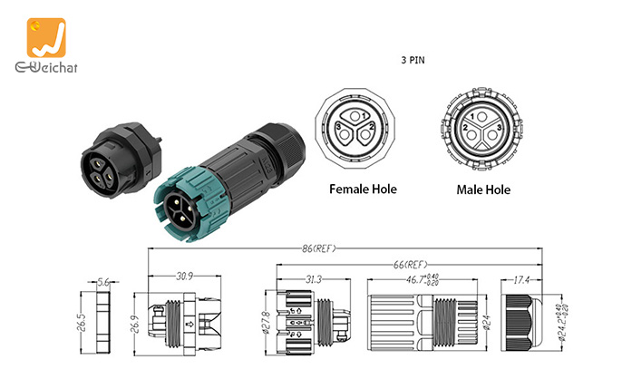 EW-M23MP-3芯后置面板(防水圈8.5mm)sku-en.jpg