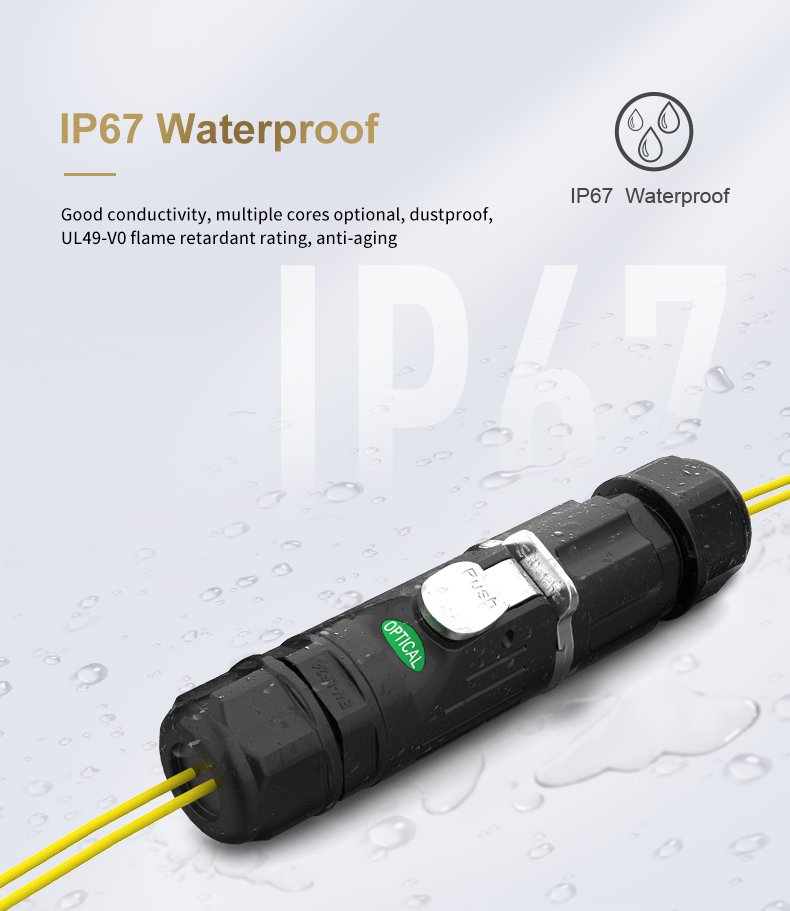 LP24 Fiber Optic Waterproof Connector